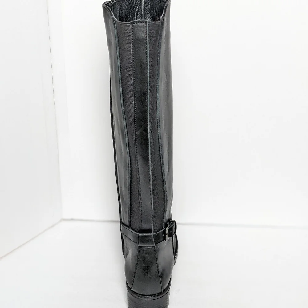 Girotti leather knee high boots - Picture 5 of 16